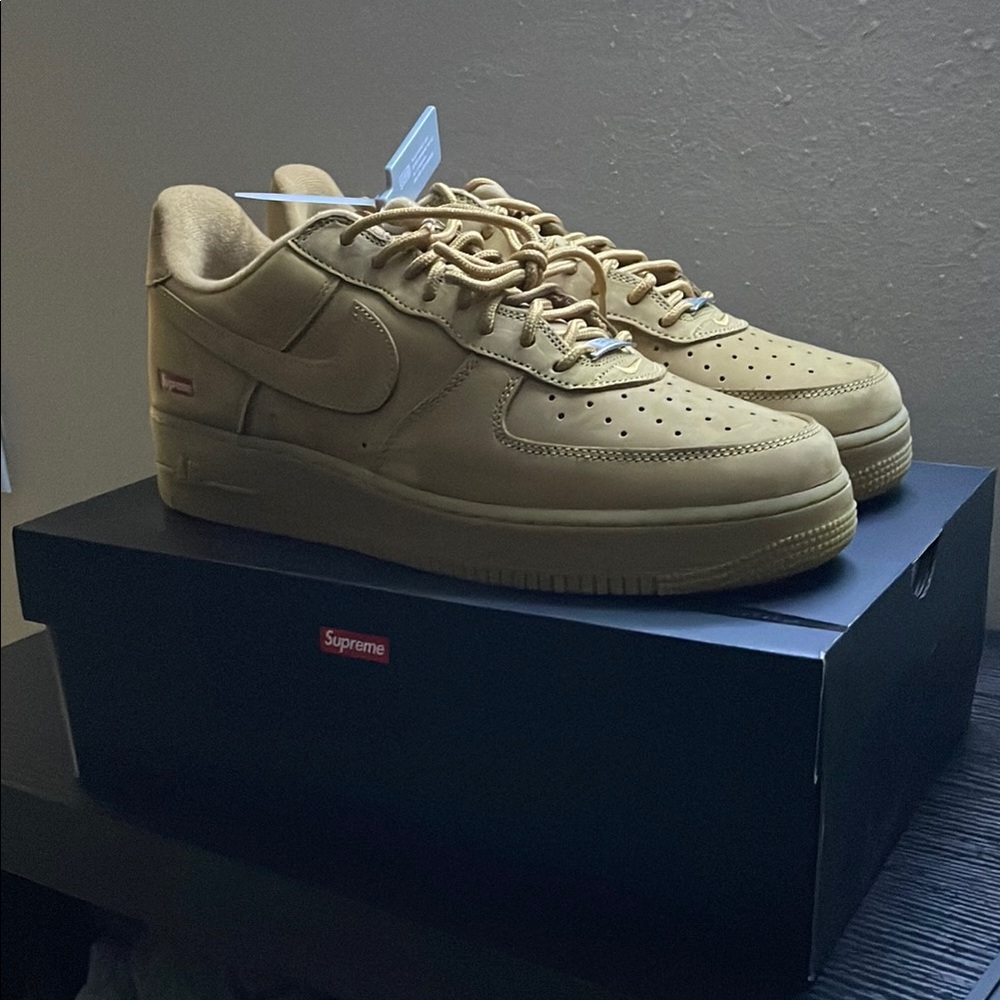 Supreme Tan Sneakers
